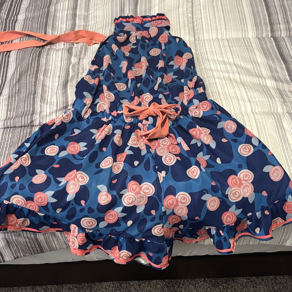 Mochipan- Ocean Rose Romper
